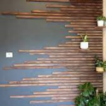 تركيب بديل الخشب للجدران في العين