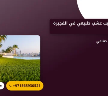 صورة توريد وتركيب عشب طبيعي في الفجيرة |0565930521