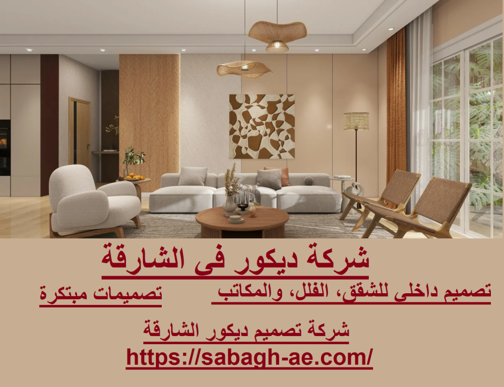 شركة ديكور في الشارقة
