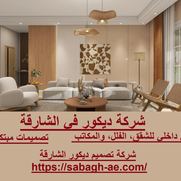 شركة ديكور في الشارقة