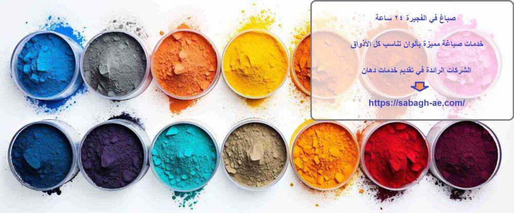 صباغ في الفجيرة 24 ساعة